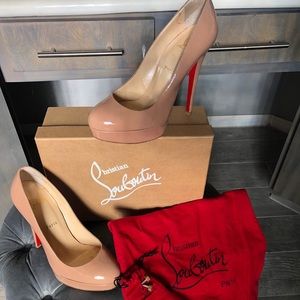 Christian Louboutin - Bianca Nude heel - $400 OBO